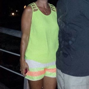 Ladies sequence shorts